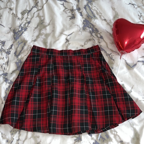 😍Plaid mini skirt - Picture 1 of 2